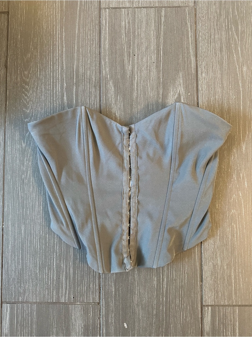 Princess Polly Gray Corset Top